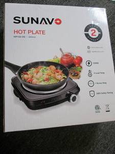 lot 505 image: new sunav hot plate ...