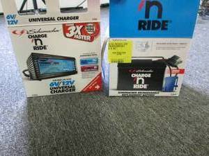 lot 519 image: charge and ride charger and battery...