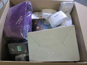 lot 523 image: box of new misc please see pictures...