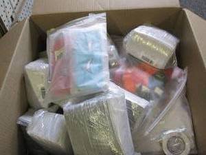 lot 524 image: box of new misc please see pictures...