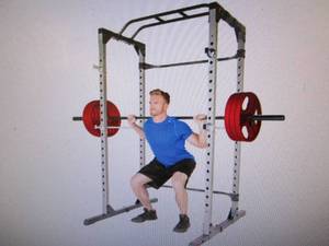 lot 531 image: Fitness Reality Squat Rack Power Ca...