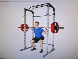 lot 538 image: Fitness Reality Squat Rack Power Ca...