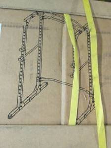 lot 539 image: Fitness Reality Squat Rack Power Ca...