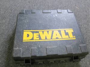 lot 555 image: dewalt DW953 drill with case , char...