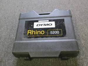 lot 556 image: dymo rhinopro 5000 in case ...