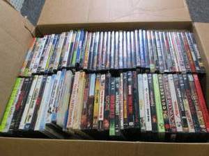 lot 561 image: box of dvds...