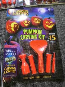 lot 600 image: 5 pumpkin masters pumpkin carving k...