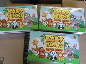 lot 6 image: 3 new baby tummy time books ...