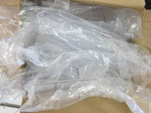 lot 108 image: box of rain gauges ...