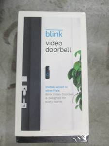 lot 110 image: new blink video doorbell ...