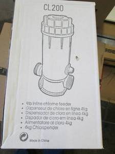 lot 133 image: 9lb inline chlorine feeder ...