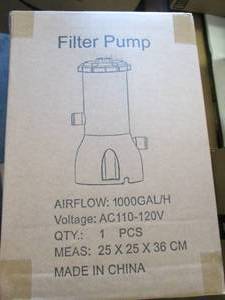 lot 148 image: pool filter pump new ...