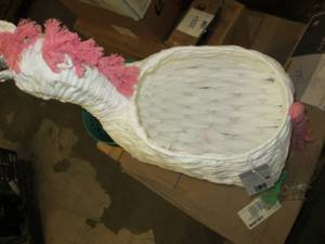 lot 192 image: unicorn paper rope basket ...