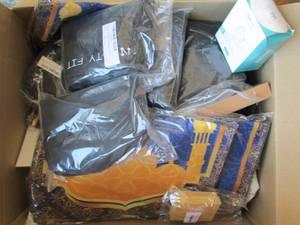 lot 283 image: box with new misc items please see ...