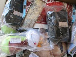 lot 284 image: box with new misc items please see ...