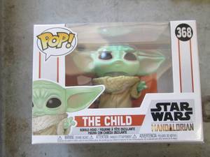 lot 290 image: new pop the child star wars mandalo...