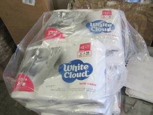 lot 321 image: 8  6 packs of white cloud ultra 3-...