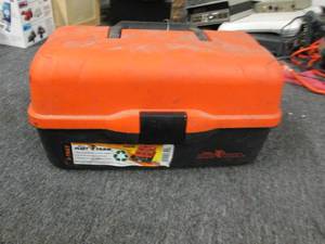 lot 326 image: tackle box and stringer ...