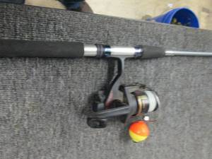 lot 328 image: eagle claw rod and reel ...