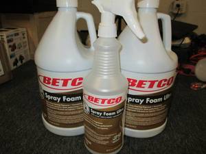 lot 338 image: 2-1 gallon jugs of betco ultra foam...