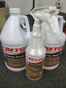 lot 340 image: 2-1 gallon jugs of betco ultra foam...