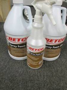 lot 343 image: 2-1 gallon jugs of betco ultra foam...