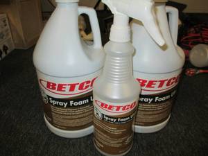 lot 345 image: 2-1 gallon jugs of betco ultra foam...