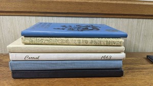 lot 99 image: 1960s Yearbook Collection- 6 Yearbooks