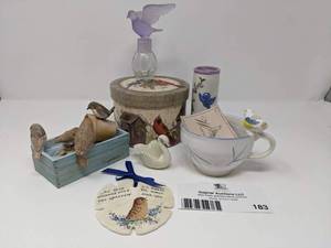 lot 183 image: Beautiful Bird Collection- 7 Pieces