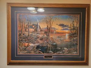 Custom-Framed Grand-Ol Gang by Andy Thomas WSignatures 26 x 24
