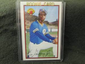 3. 1989 Bowman Ken Griffey Jr. Rook...