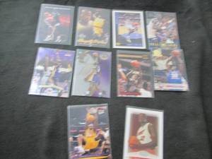 14. 10 Shaquille O Neal Cards...
