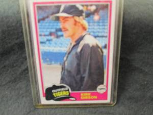 18. 1981 Topps Kirk Gibson Rookie C...