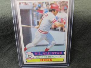 20. 1979 Topps Johnny Bench Card...