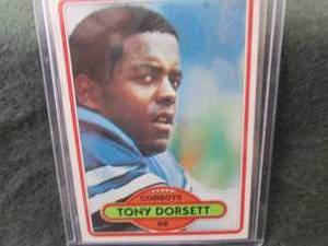 28. 1980 Topps Tony Dorsett Card...