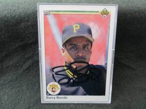 31. 1990 Barry Bonds Upper Deck Aut...