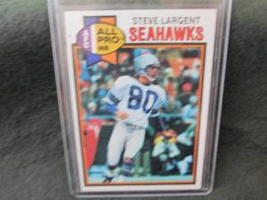 40. 1979 Topps Steve Largent Card...