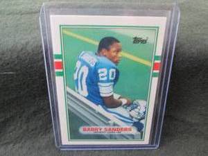 43. 1989 Topps Barry Sanders Rookie...