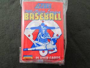 51. 6 1988 Score Baseball Packs...