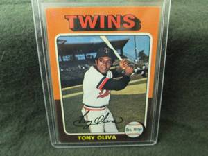 57. 1975 Topps Tony Oliva Card...