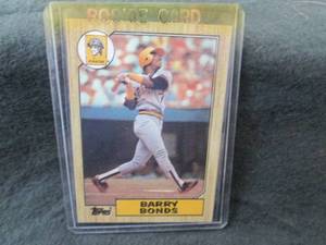 69. 1987 Topps Barry Bonds Rookie...