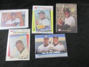 72. Willie Mays Cards...