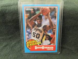 86. 1990-91 David Robinson Fleer Ro...