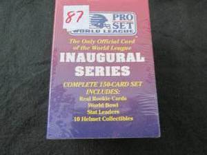 87. 1991 Pro Set World League Footb...
