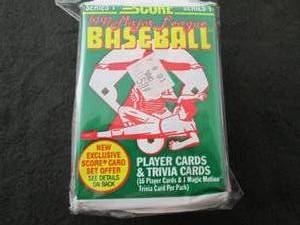 88. 7 1991 Score Baseball Series 1 ...