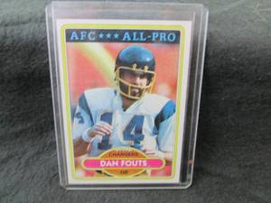 93. 1980 Topps Dan Fouts Card...