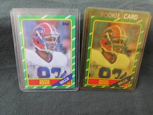 95. 2 1986 Topps Andre Reed Rookie ...