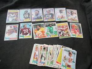 96. 1981 Topps Football Cards...