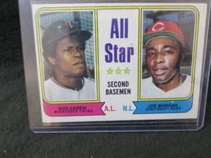 111. 1974 Topps Rod Carew & Joe Mor...