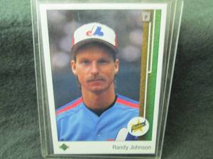 115. 1989 Upper Deckr Randy Johnson...